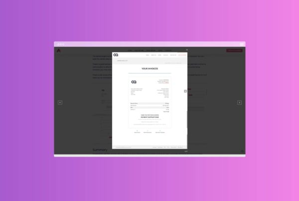 Formidable Forms Invoicing System