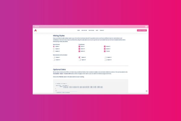 Radio & Checkbox Styles - Formidable Forms