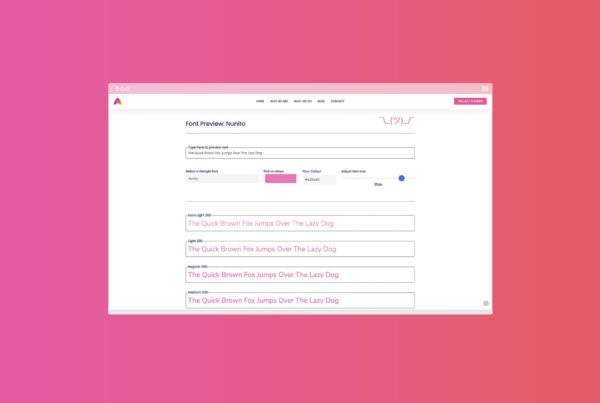 Angular.js Font Preview Toolf - Formidable Forms